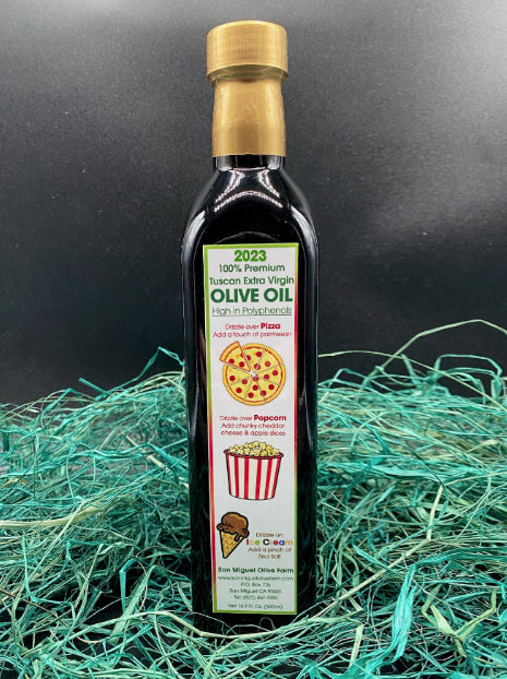 Pizza, Popcorn , Ice Cream EVOO 2023  total polyphenols 539